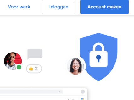 Gmail login screen