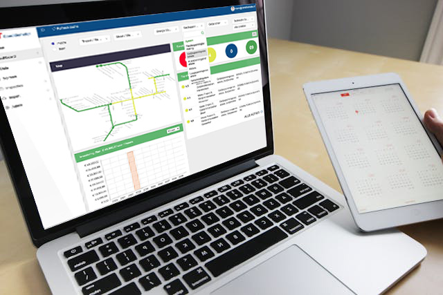 Afbeelding voor RET Conditiemeter - Business case: Het bouwen van een maatwerk webapplicatie voor een conditiemeter, gebaseerd op technisch advies. Symfony, Database, Dashboard