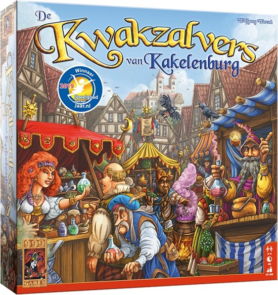KWAKZALVERS BORDSPEL