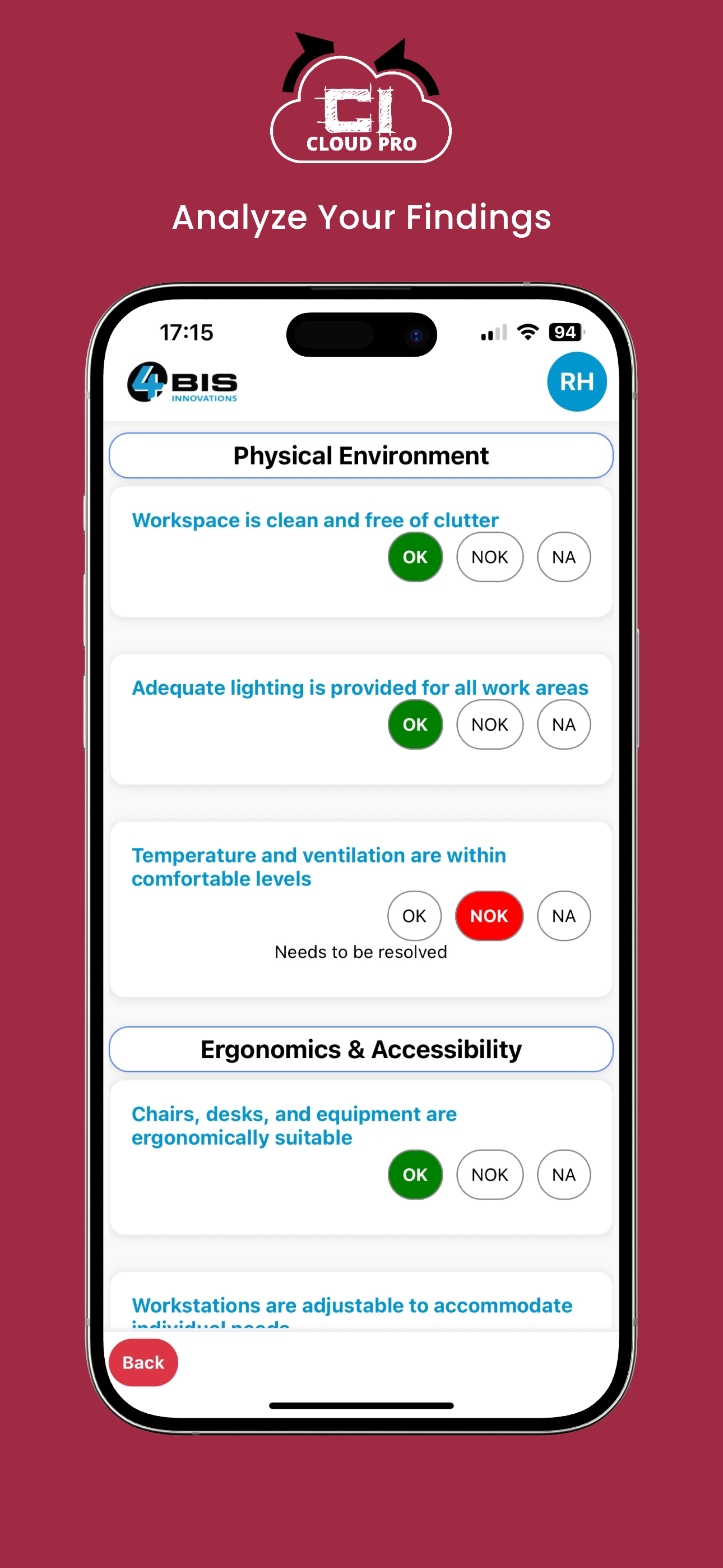 CiCloudPro Mobile App – Screenshot 4