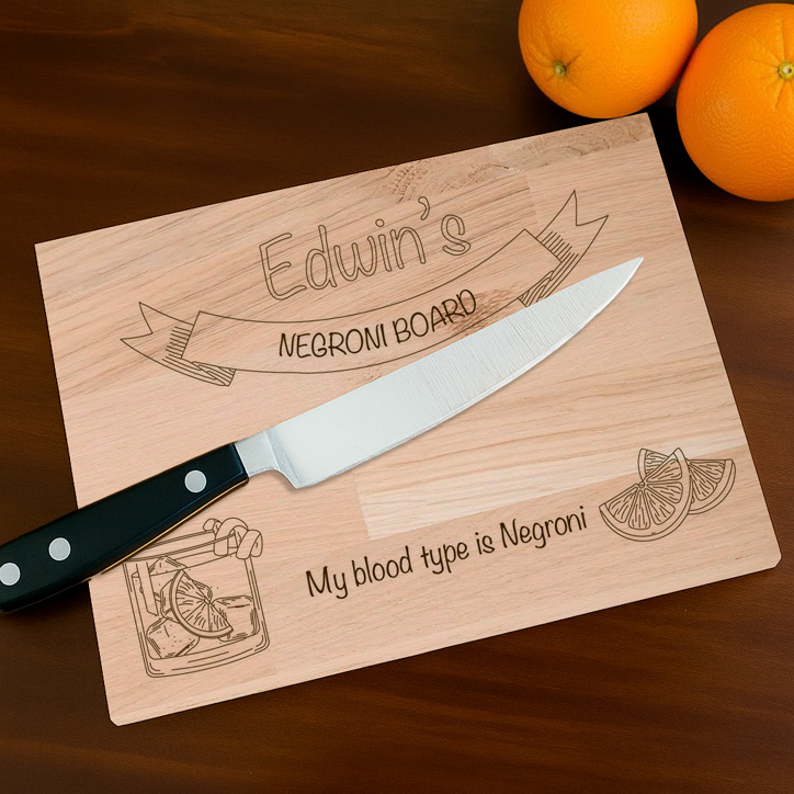 Personalized Engraved Negroni Serving Board – The Perfect Custom Gift! - Buy Online