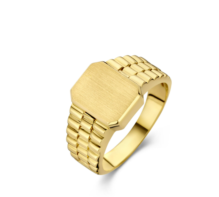 14krt gouden zegelring
